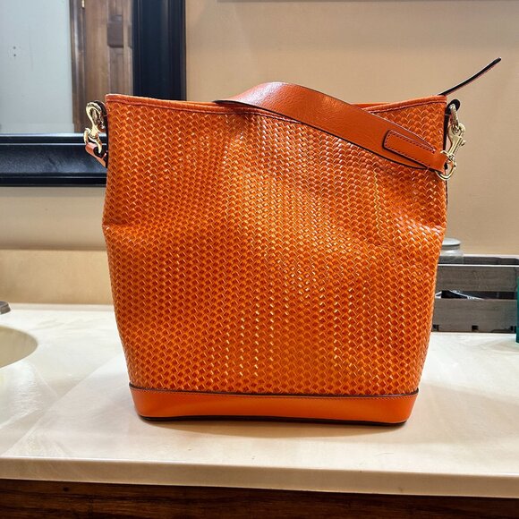 Dooney & Bourke Camden Woven Hobo - Picture 3 of 14